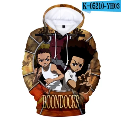 New Design The Boondocks 3D Hoodies