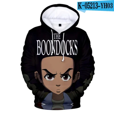 Hot item The Boondocks 3D Hoodies