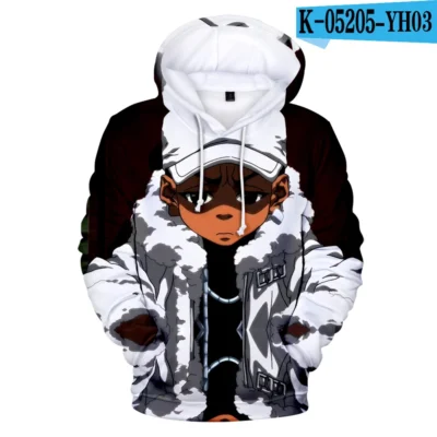 Hot Design The Boondocks 3D Hoodies