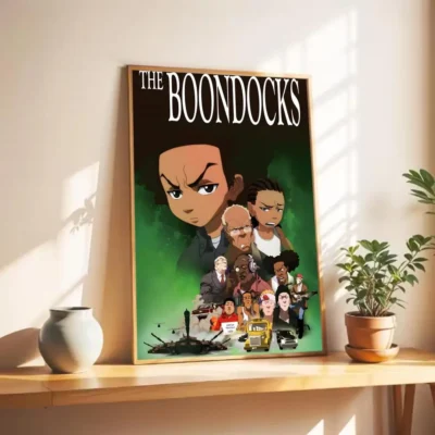 The Boondocks Cartoon Banner Wall Art