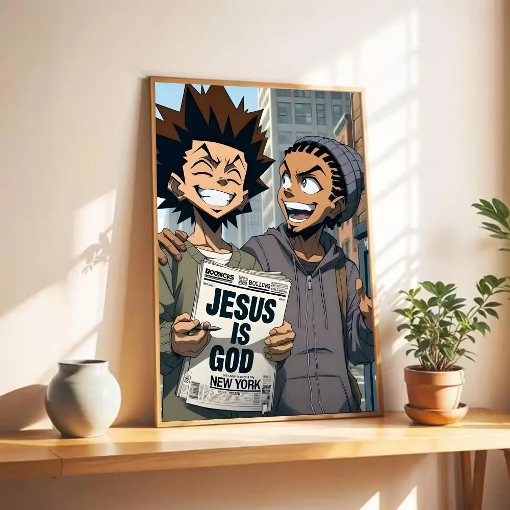 Hot Decor The Boondocks Cartoon Wall Art