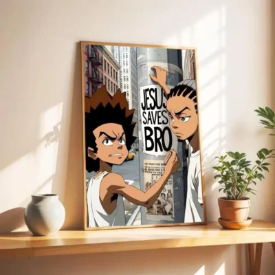 Best Selling The Boondocks Cartoon Wall Art