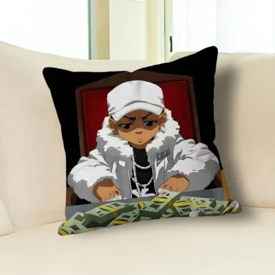 Cartoon The Boondocks Classic Throw Pillow