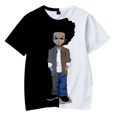 The Boondocks Huey Freeman Unique 3D T-shirt