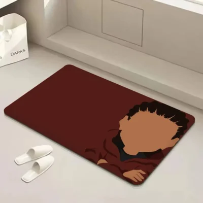 Cartoon The Boondocks Riley Freeman Bath Mats