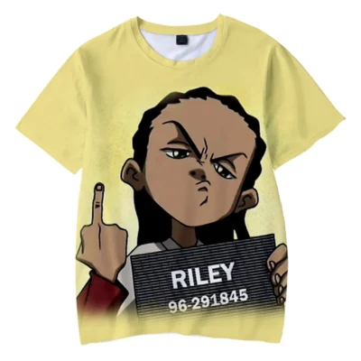 The Boondocks Riley Freeman Funny 3D T-shirt