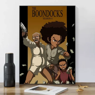 New Design The Boondocks Unique Wall Art