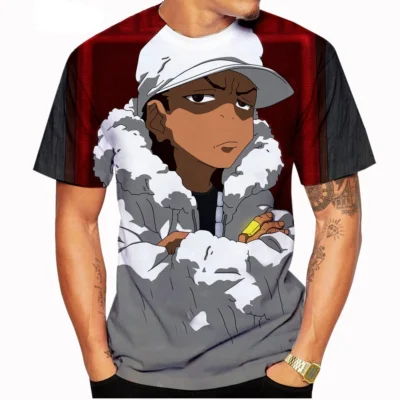 New The Boondocks Classic 3D T-shirt