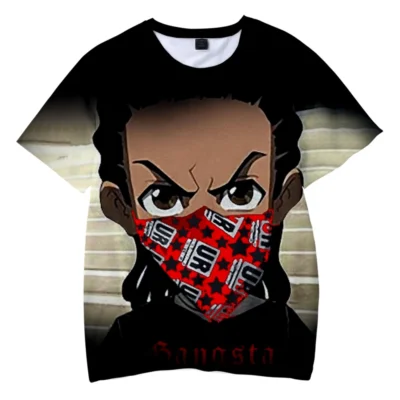 The Boondocks Riley Freeman  3D T-shirt