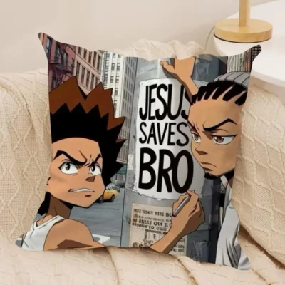 The Boondocks Throw Pillow