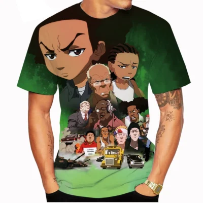 New Collection The Boondocks 3D T-shirt