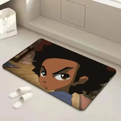 Cartoon The Boondocks Huey Bath Mats