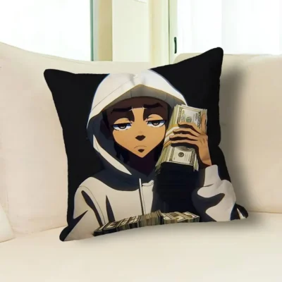 New Collection Cartoon The Boondocks Throw Pillow
