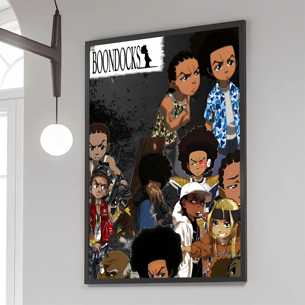 The Boondocks Characters Wall Arts