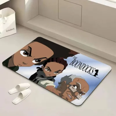 Cartoon The Boondocks Wonderfull Bath Mats