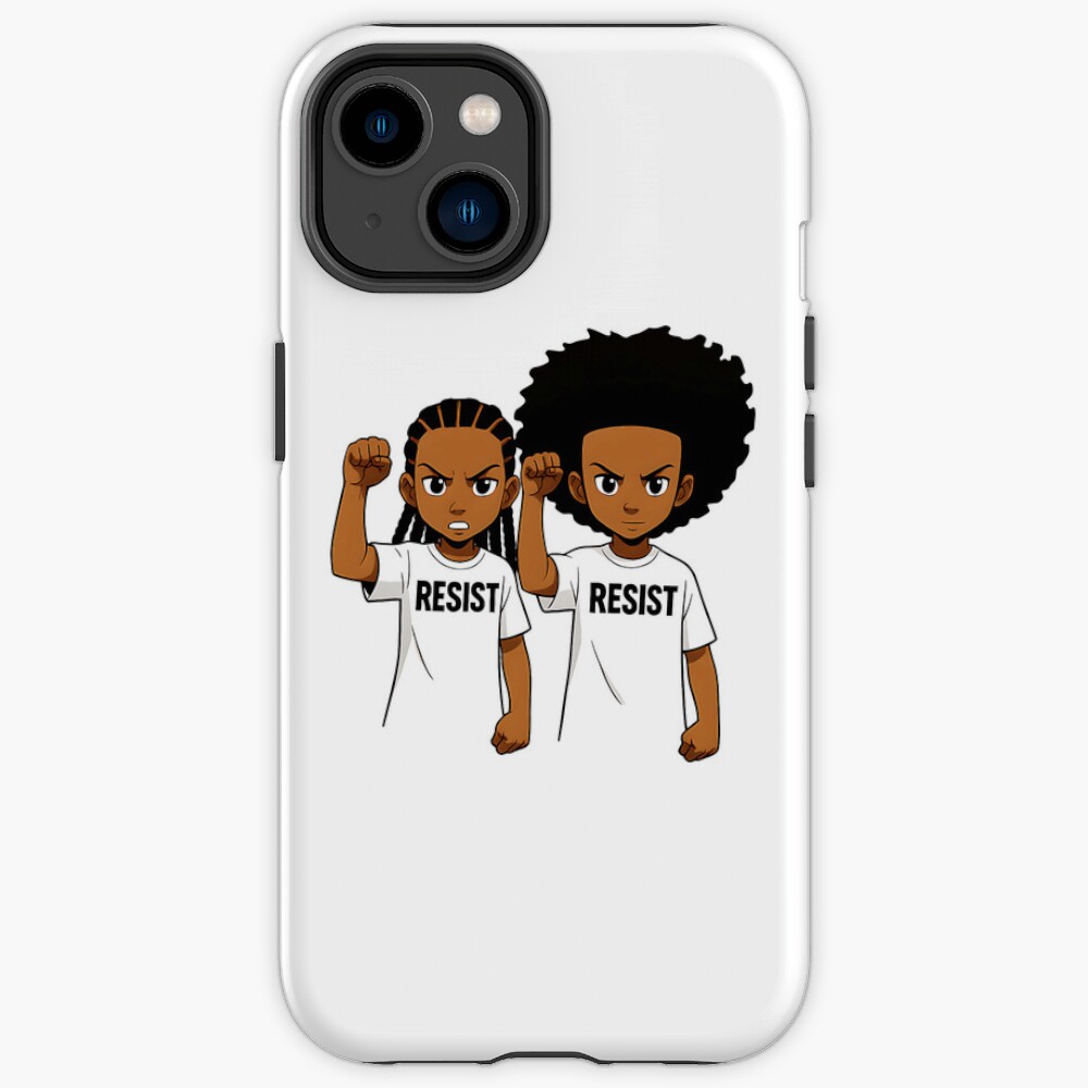 Boondocks Resist Riley And Huey Iphone Case