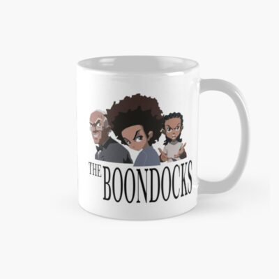 Funny Huey Design Black Text Mug