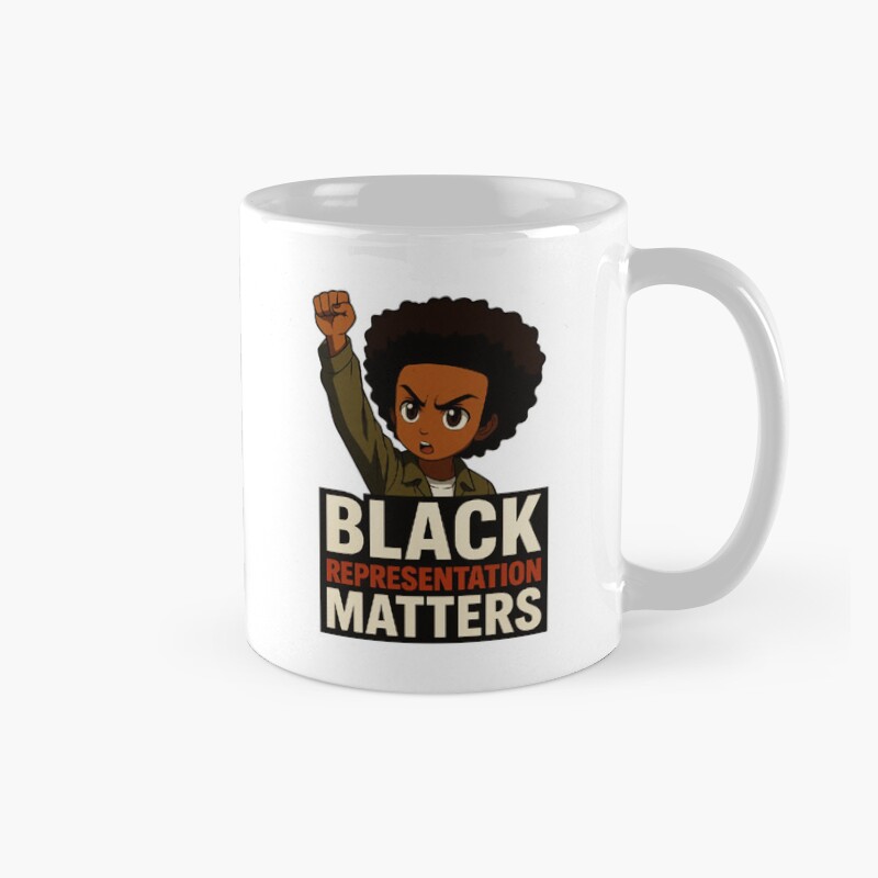 Boondocks Black Representation Matters Mug