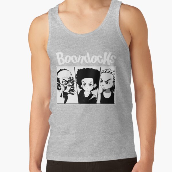 Characters Boondocks Bandw Tank Top - Image 4