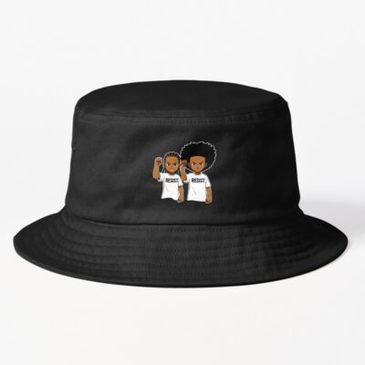 Boondocks Resist Riley And Huey Bucket Hat