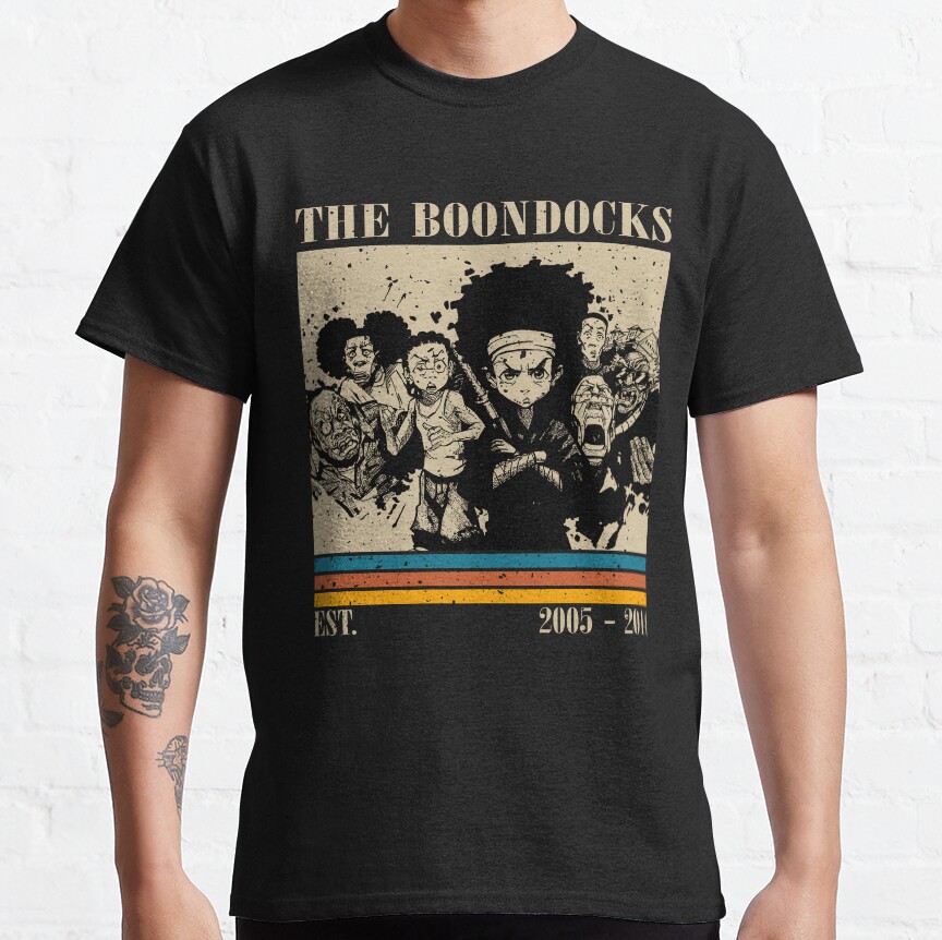 Retro The Boondocks T-Shirt