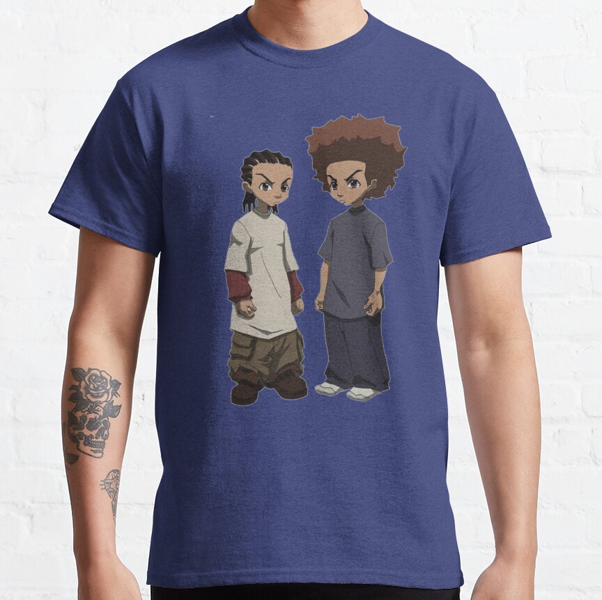 Huey And Riley Freeman Rip Grandpa Freeman T-Shirt - Image 3