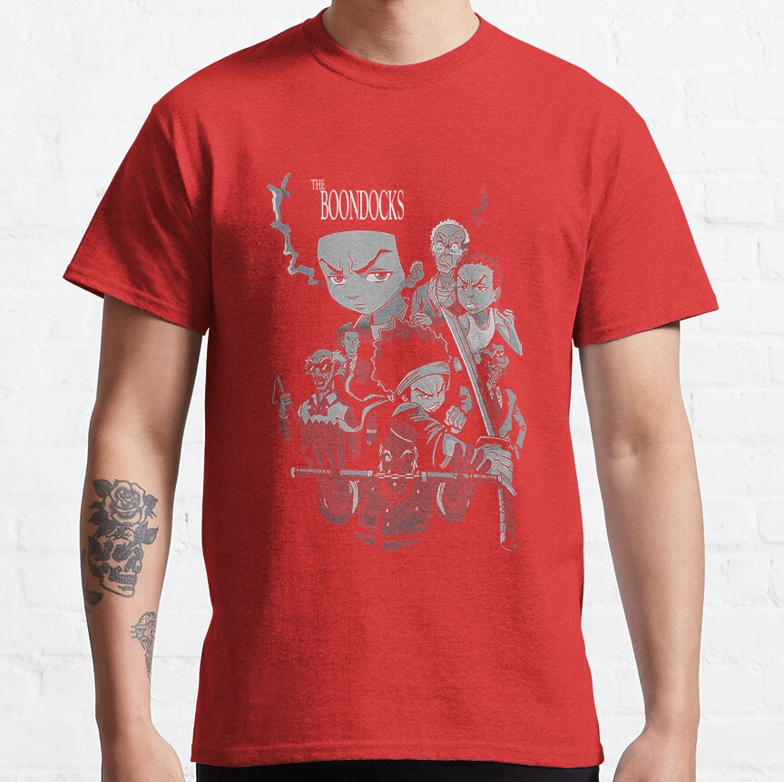 The Boondocks Sitcom Poster Classic T-Shirt - Image 5