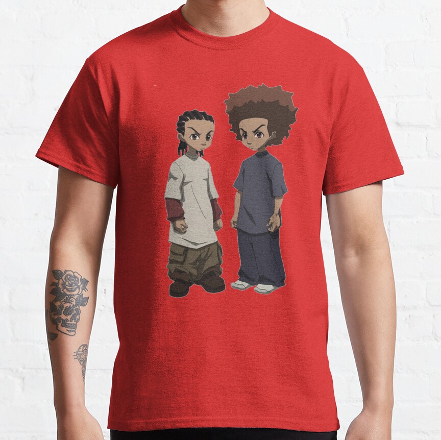 Huey And Riley Freeman Rip Grandpa Freeman T-Shirt - Image 2