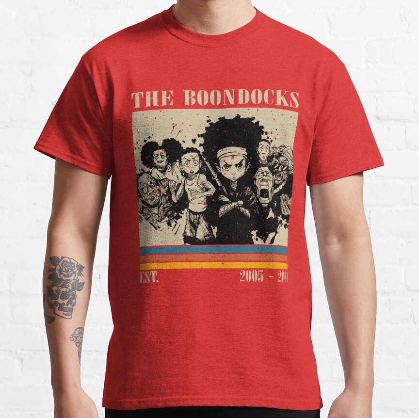 Retro The Boondocks T-Shirt - Image 6