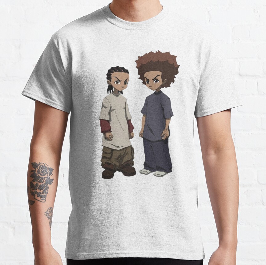 Huey And Riley Freeman Rip Grandpa Freeman T-Shirt