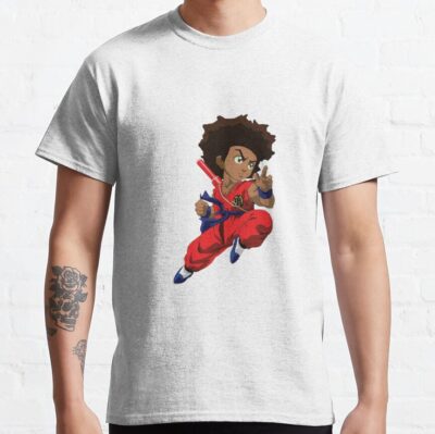 The Boondocks Huey Freeman Bassic T-Shirt
