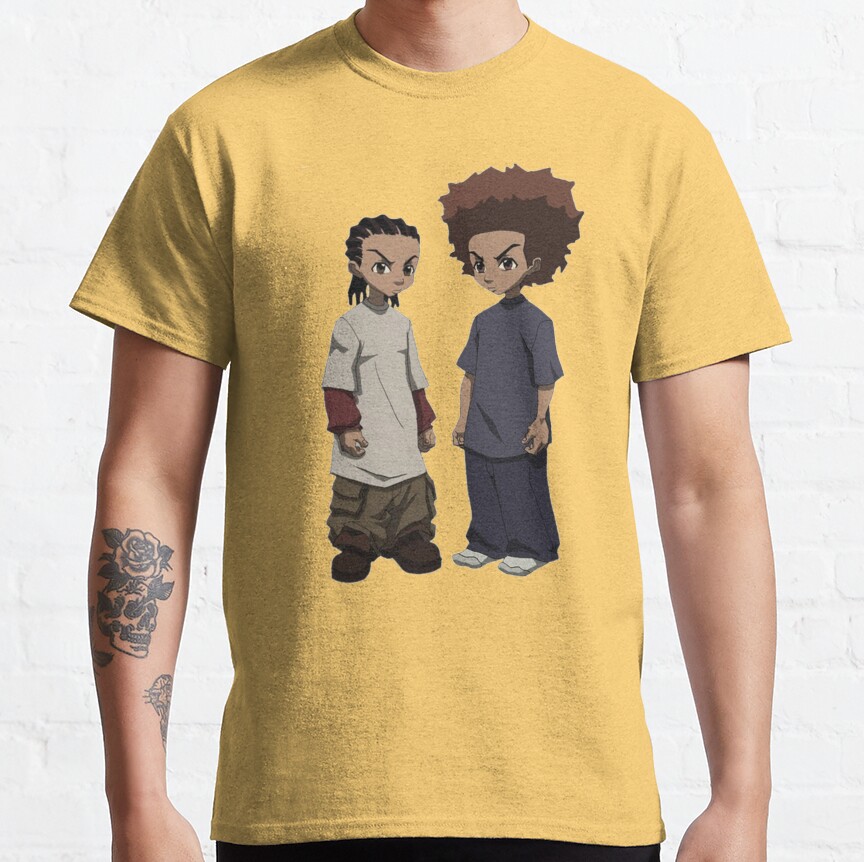 Huey And Riley Freeman Rip Grandpa Freeman T-Shirt - Image 5