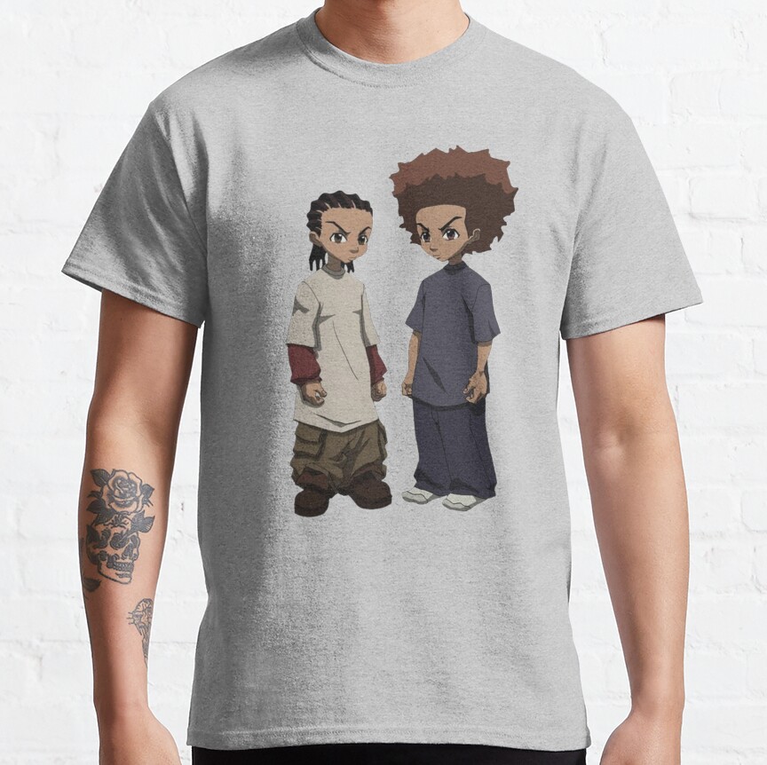 Huey And Riley Freeman Rip Grandpa Freeman T-Shirt - Image 6