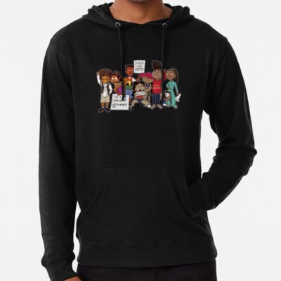 Friends The Boondocks Sitcom Poster Classic Hoodie