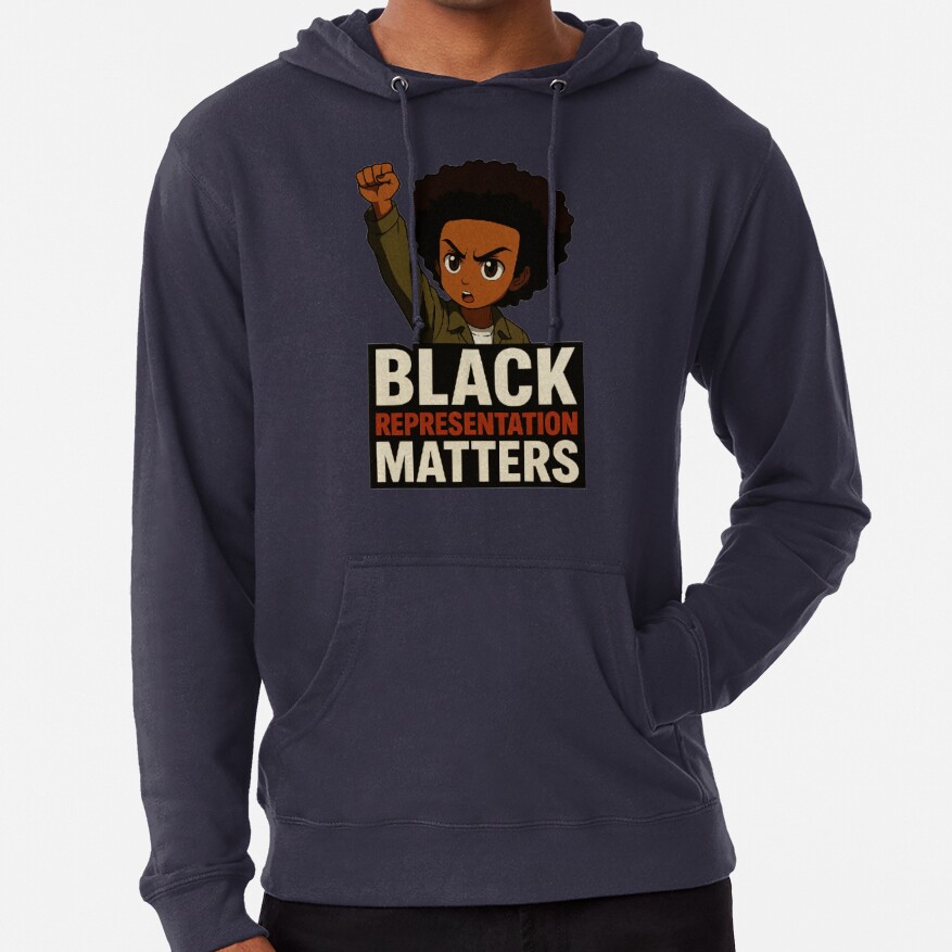 Boondocks Black Representation Matters Hoodie - Image 3