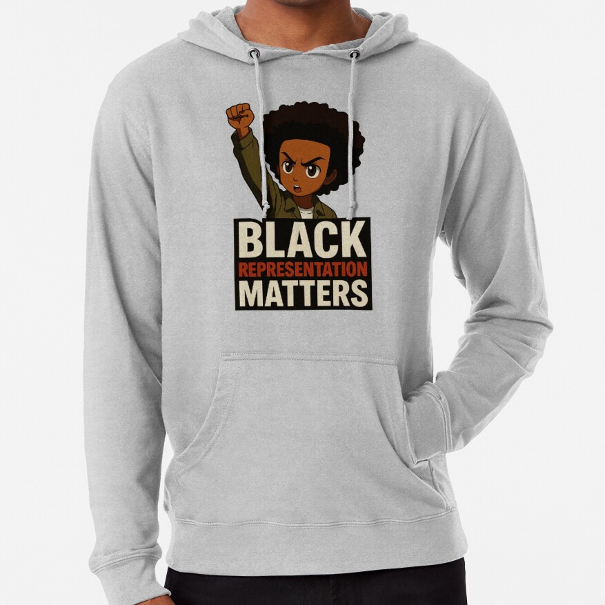 Boondocks Black Representation Matters Hoodie - Image 4