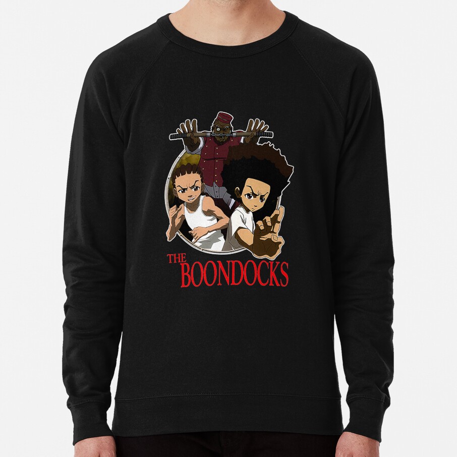 The Boondocks Huey Riley Ruckus Poster Funny Sweatshirt