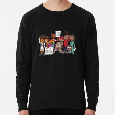 Friends The Boondocks Sitcom Poster Classic Sweatshirt