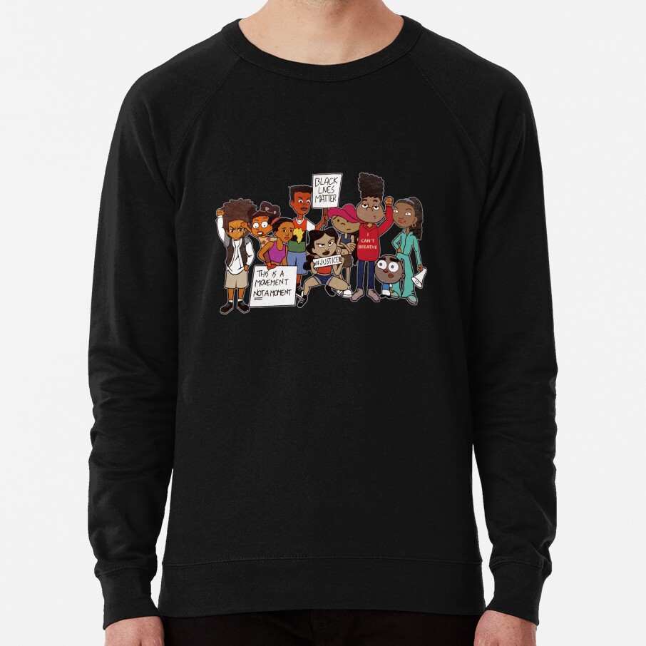 Friends The Boondocks Sitcom Poster Classic Sweatshirt