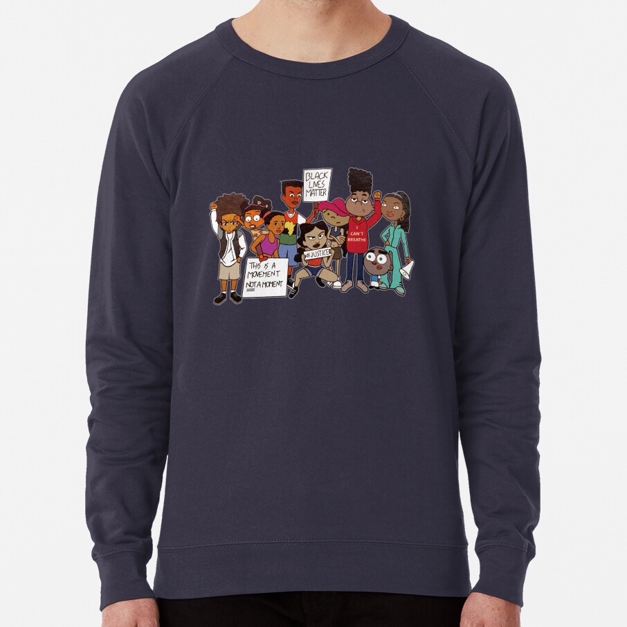 Friends The Boondocks Sitcom Poster Classic Sweatshirt - Image 3