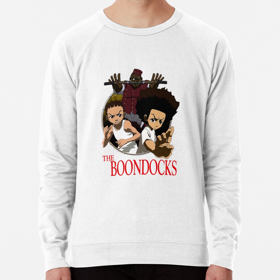 The Boondocks Huey Riley Ruckus Poster Funny Sweatshirt - Image 5
