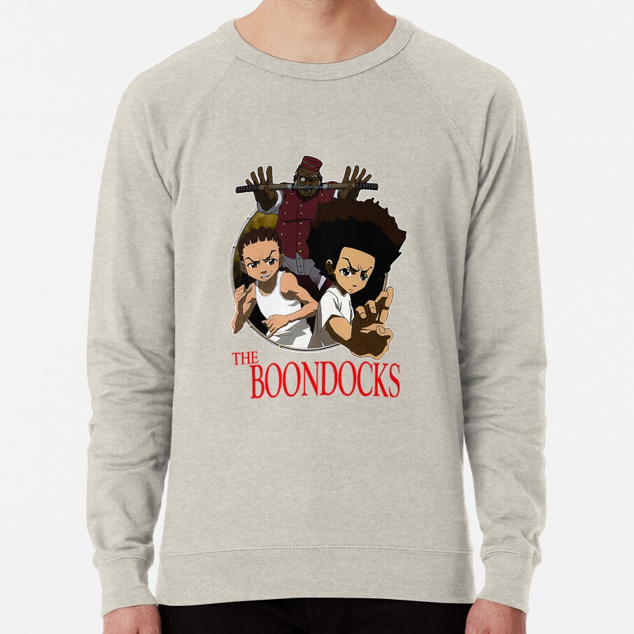 The Boondocks Huey Riley Ruckus Poster Funny Sweatshirt - Image 3