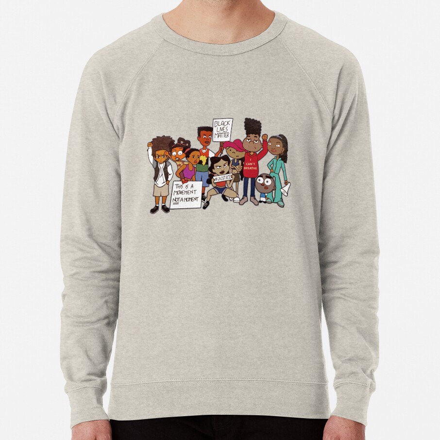 Friends The Boondocks Sitcom Poster Classic Sweatshirt - Image 2
