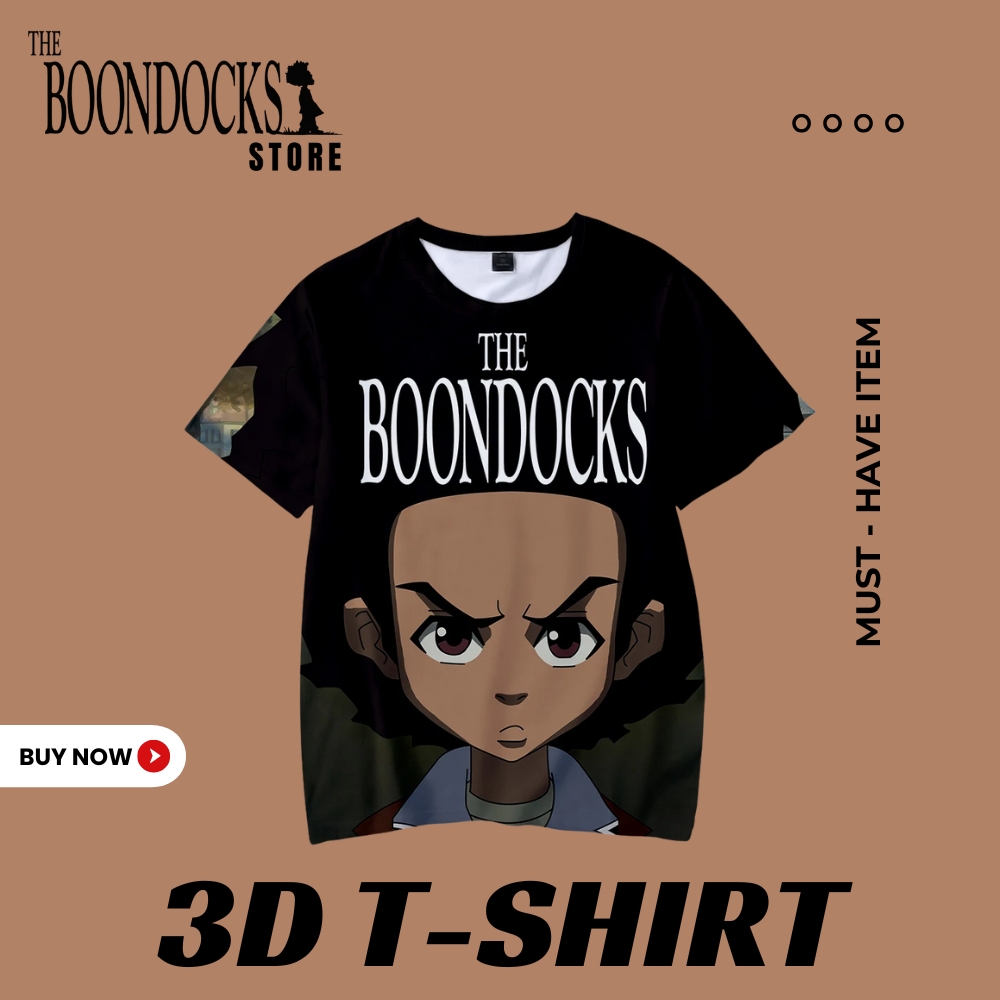 the boondocks 3d t shirt - The Boondocks Store
