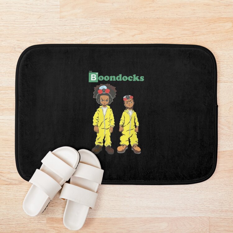 The Boondocks Parody Breaking Bad Funny Shirt Bath Mat - Image 3