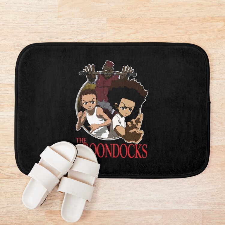 The Boondocks Sitcom Poster Funny Bath Mat - Image 3