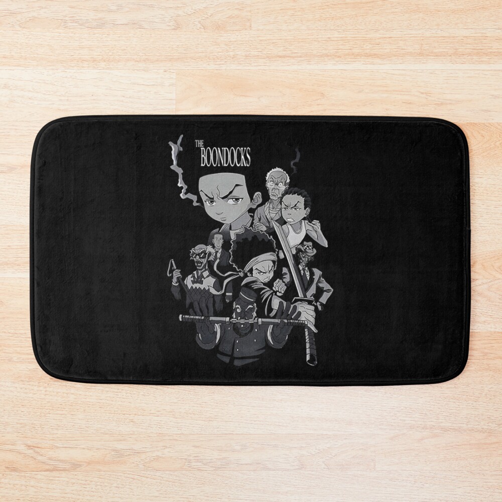 The Boondocks Sitcom Poster Classic Bath Mat