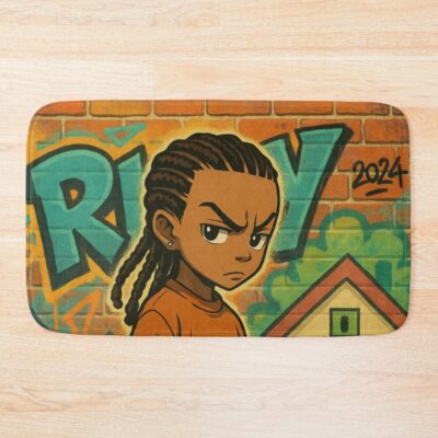 Riley Boondocks Street Art Bath Mat