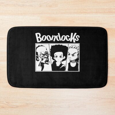 Characters Boondocks Bandw Bath Mat