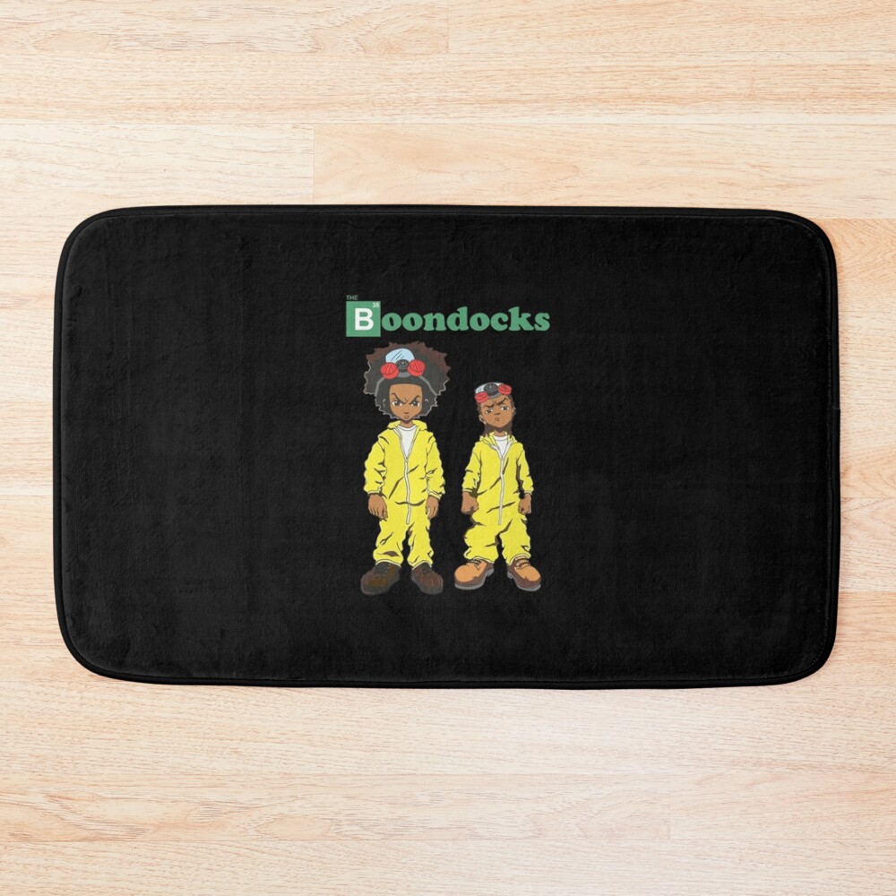 The Boondocks Parody Breaking Bad Funny Shirt Bath Mat